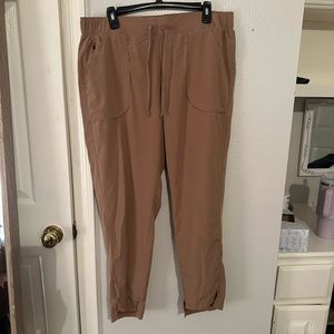 Women’s all in motion beige joggers